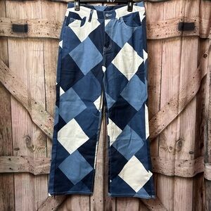 Patchwork jeans